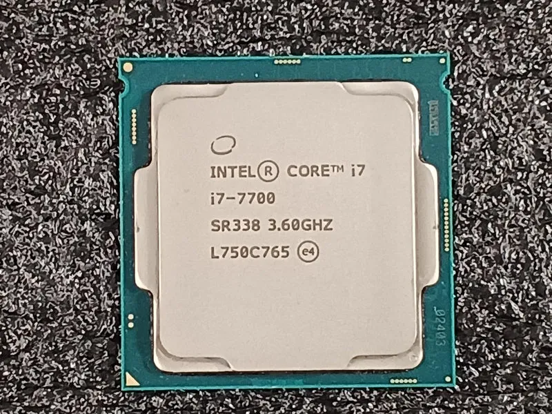 Intel Prozessor der 7. Generation, Core i7-7700 (3.60 GHz)