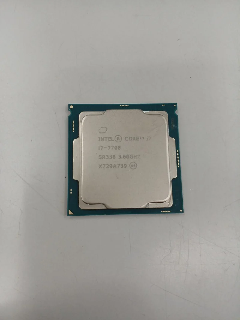 Intel CPU Core i7-7700 @ 3.60 GHz
