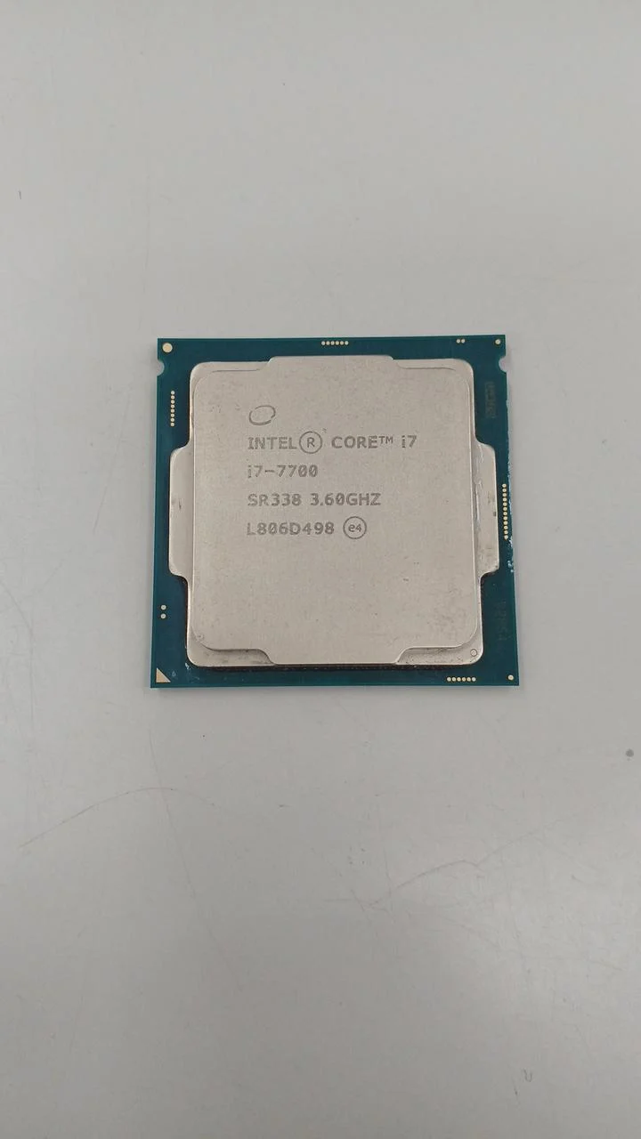 Intel CPU Core i7-7700 @ 3.60 GHz