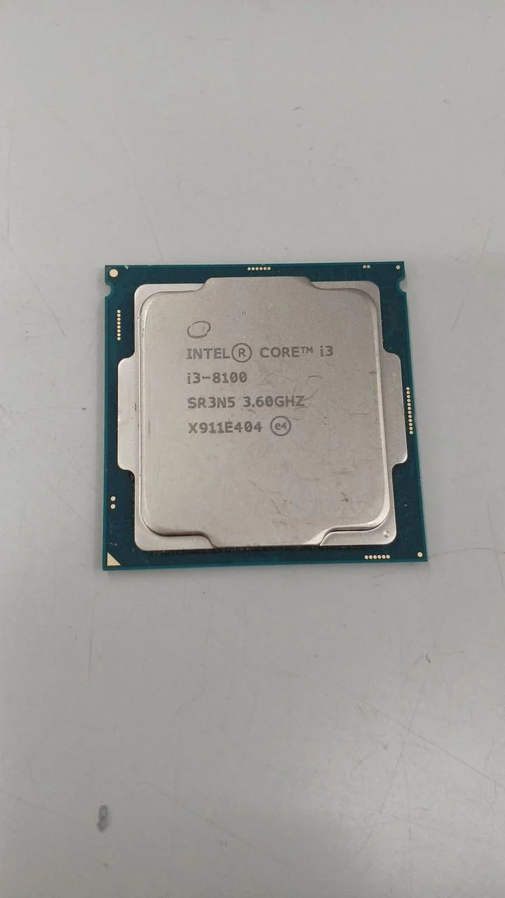 Intel CPU Core i3-8100 @ 3.60 GHz