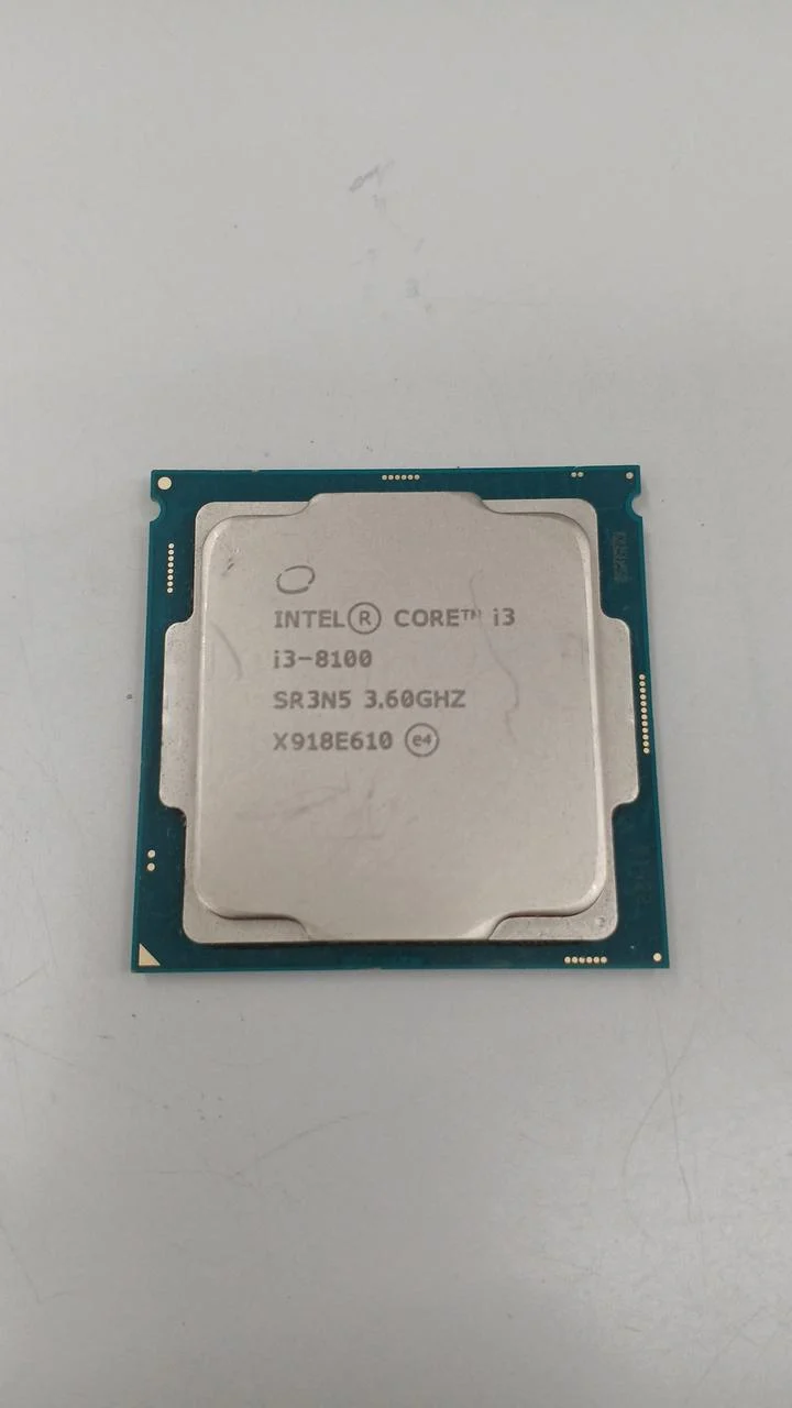 Intel CPU Core i3-8100 @ 3.60 GHz