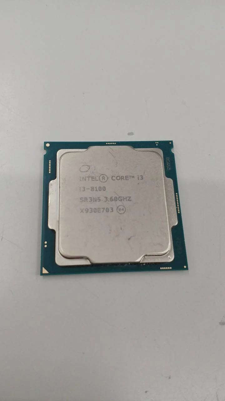 Intel CPU Core i3-8100 @ 3.60 GHz