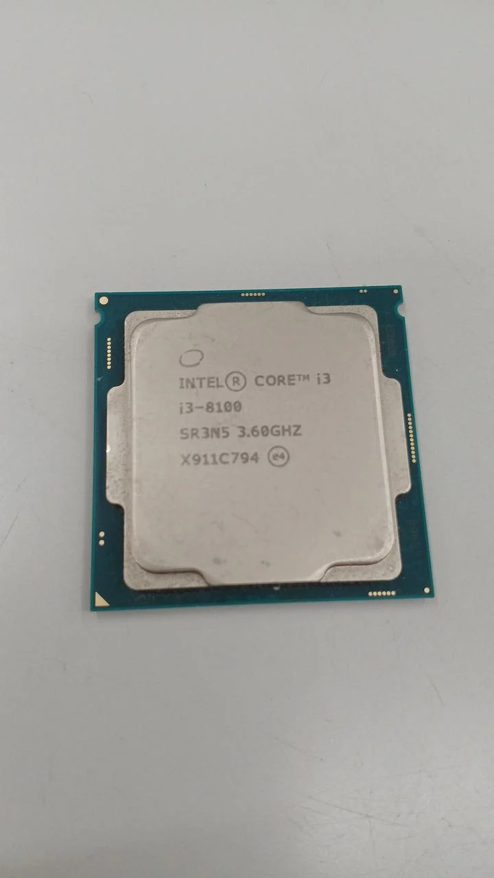 Intel CPU Core i3-8100 @ 3.60 GHz