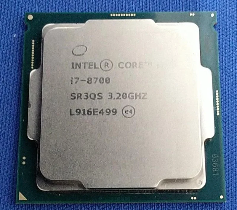 Intel Core i7-8700/SR3QS CPU