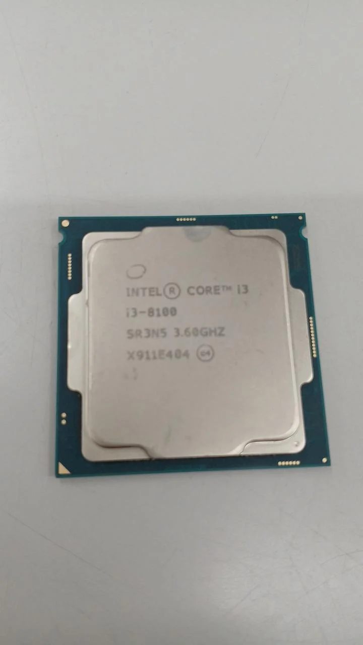 Intel CPU Core i3-8100 @ 3.60 GHz