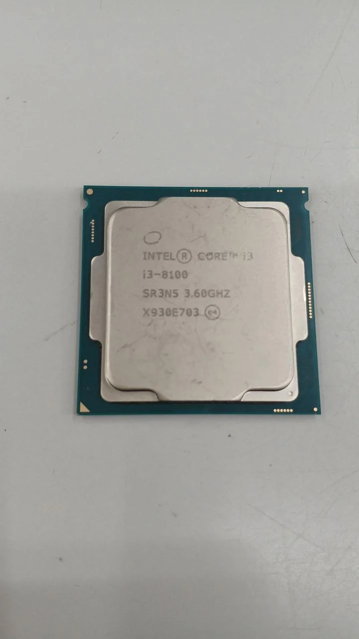Intel CPU Core i3-8100 @ 3.60 GHz