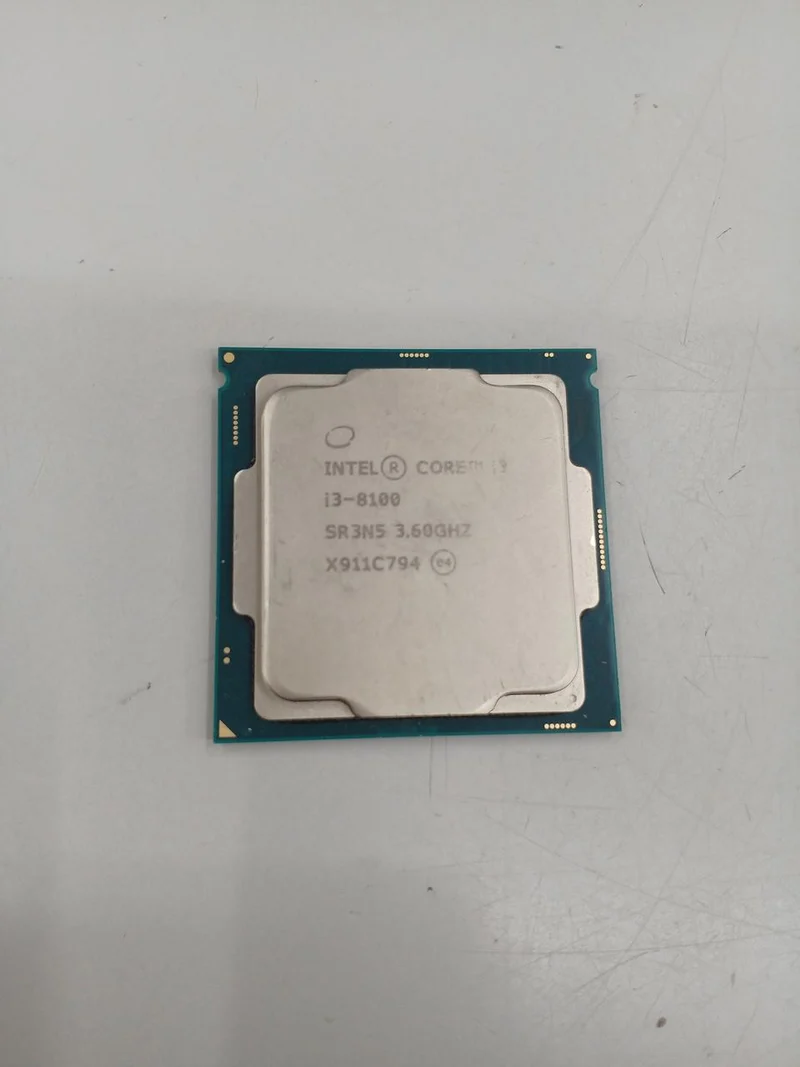 Intel CPU Core i3-8100 @ 3.60 GHz