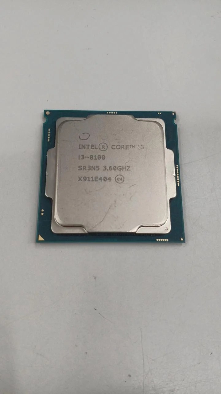 Intel CPU Core i3-8100 @ 3.60 GHz