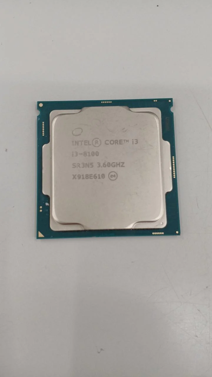 Intel CPU Core i3-8100 @ 3.60 GHz