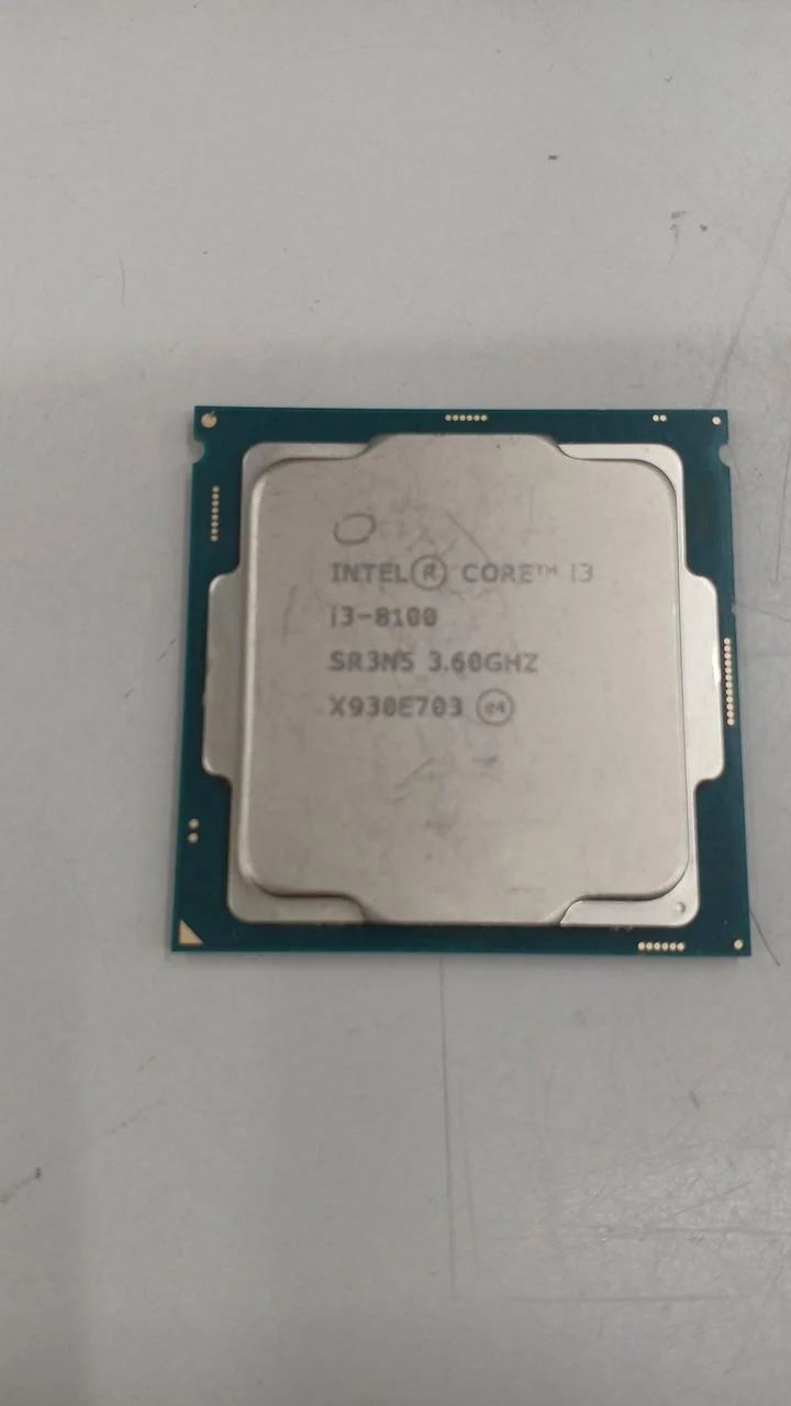 Intel CPU Core i3-8100 @ 3.60 GHz