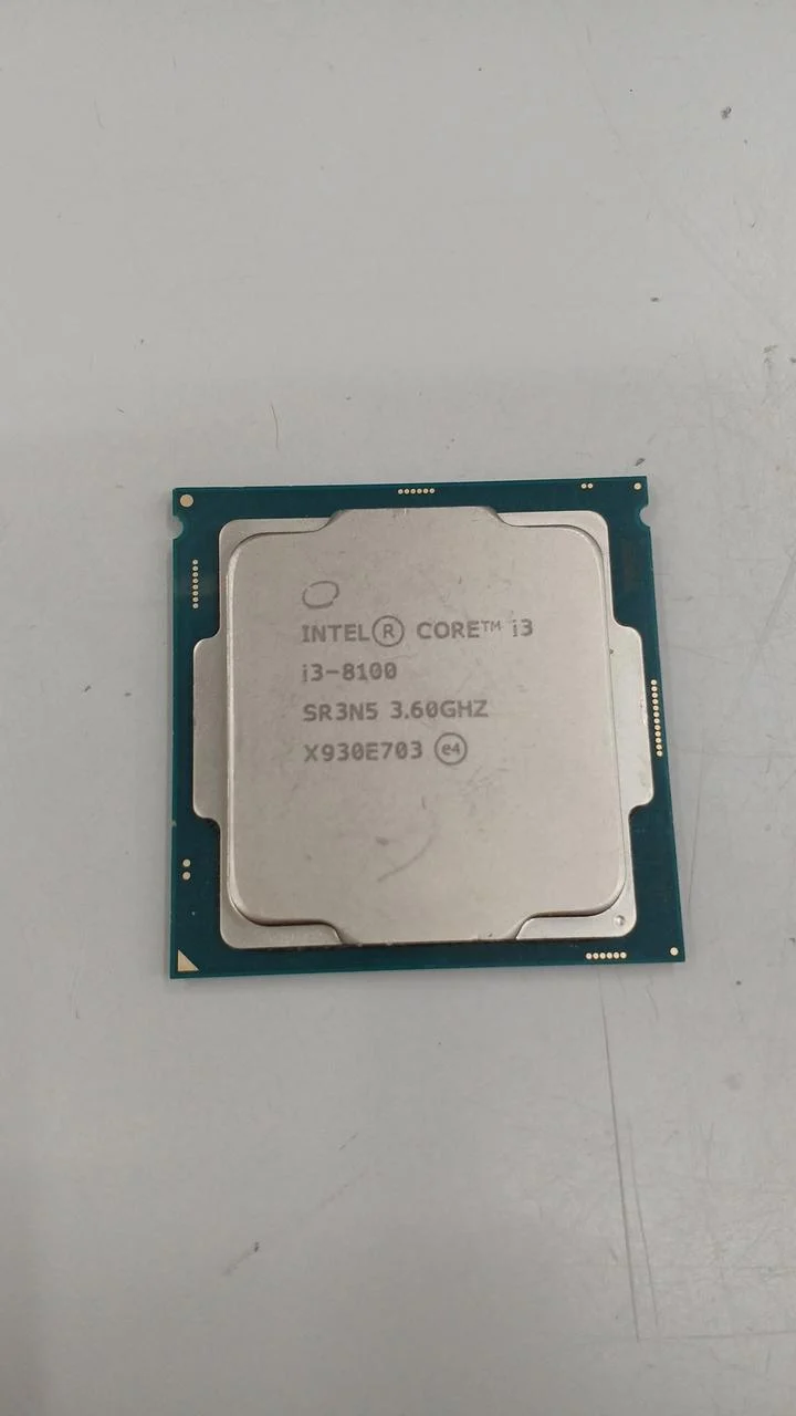 Intel Core i3-8100 @ 3.60 GHz