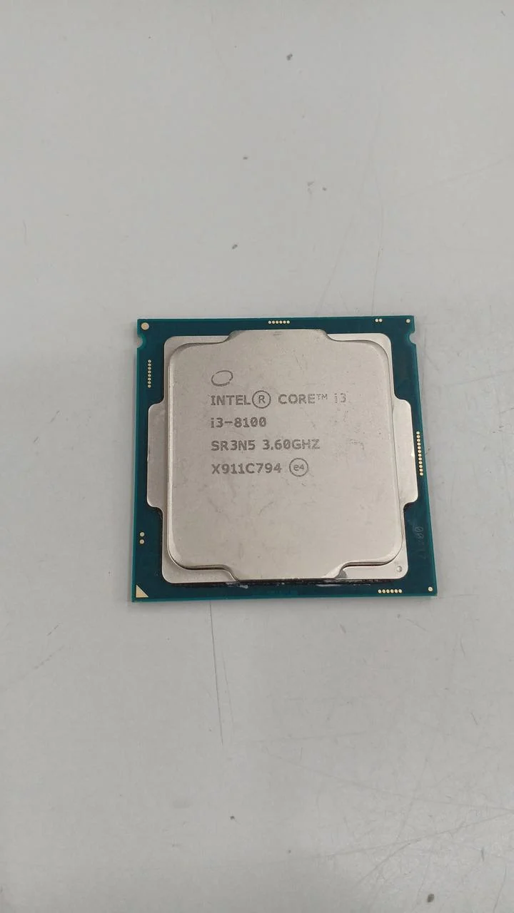 Intel CPU Core i3-8100 @ 3.60 GHz