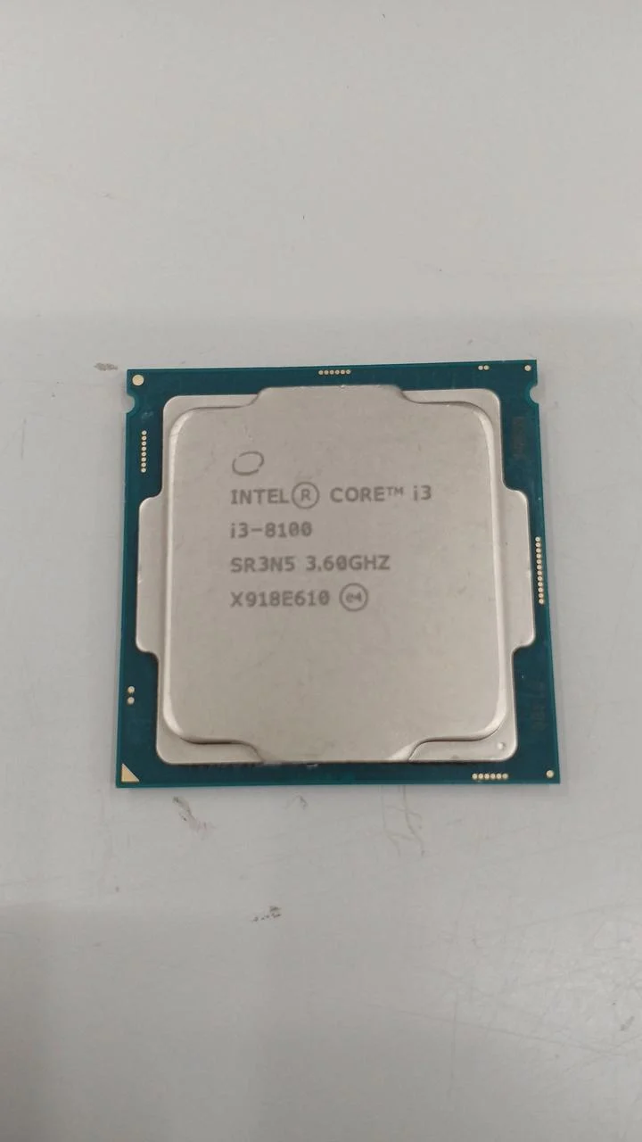 Intel CPU Core i3-8100 @ 3.60 GHz