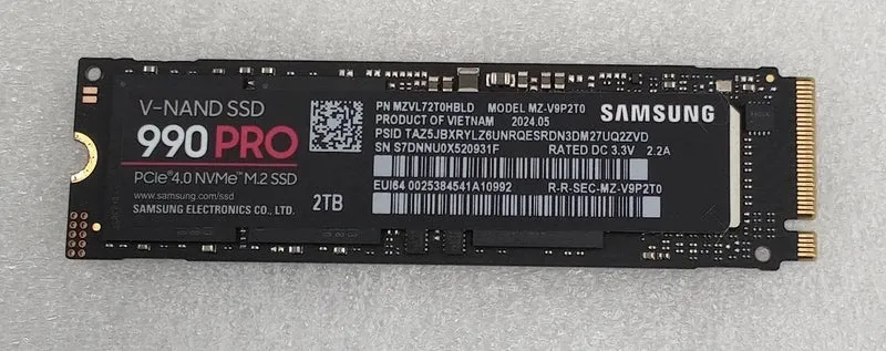 SAMSUNG SSD 990PRO 2 TB