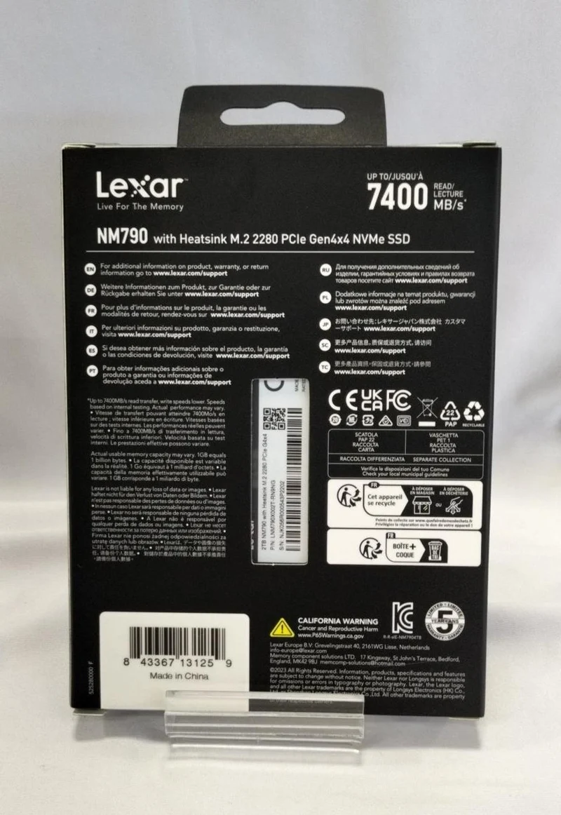LEXAR SSD LNM790X002T-RN9NG