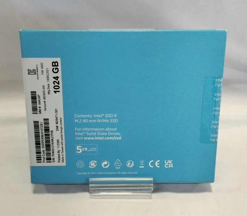Intel M.2 SSD SSDPEKNU010TZX1