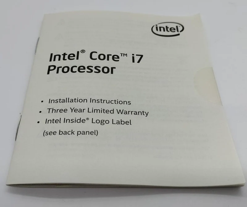 Intel CPU i7-6700K