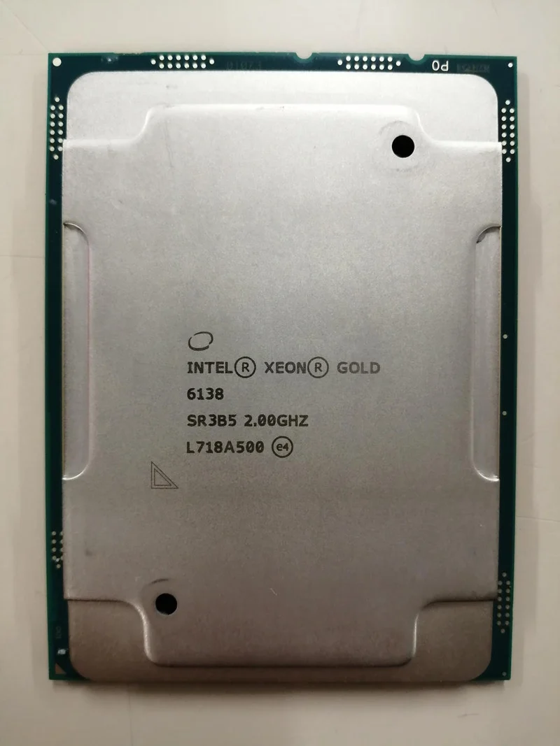 Intel CPU Xeon Gold 6138