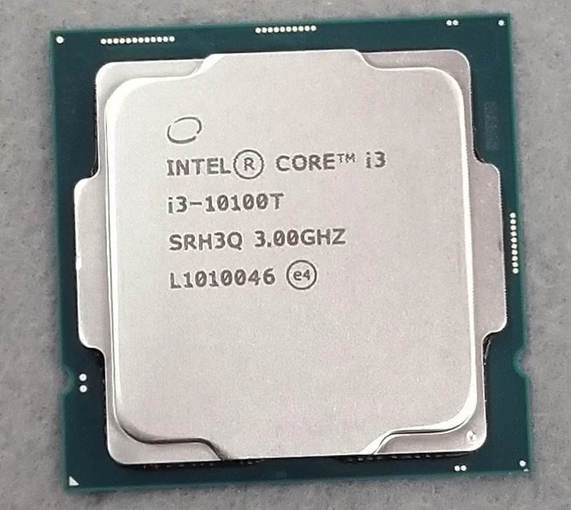 Intel CPU Core i3-10100T @ 3.00 GHz