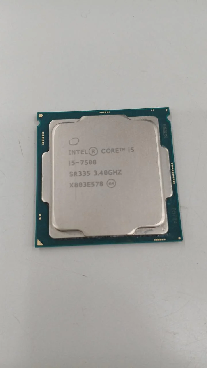 Intel CPU Core i5-7500 @ 3.40 GHz
