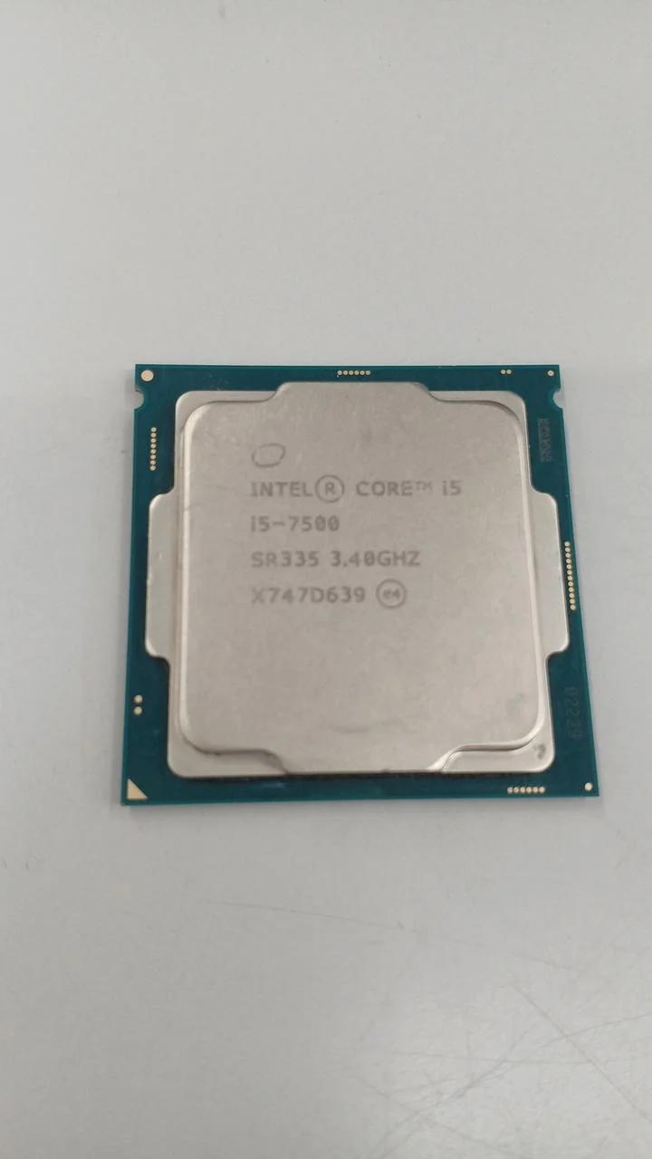 Intel CPU Core i5-7500 @ 3.40 GHz