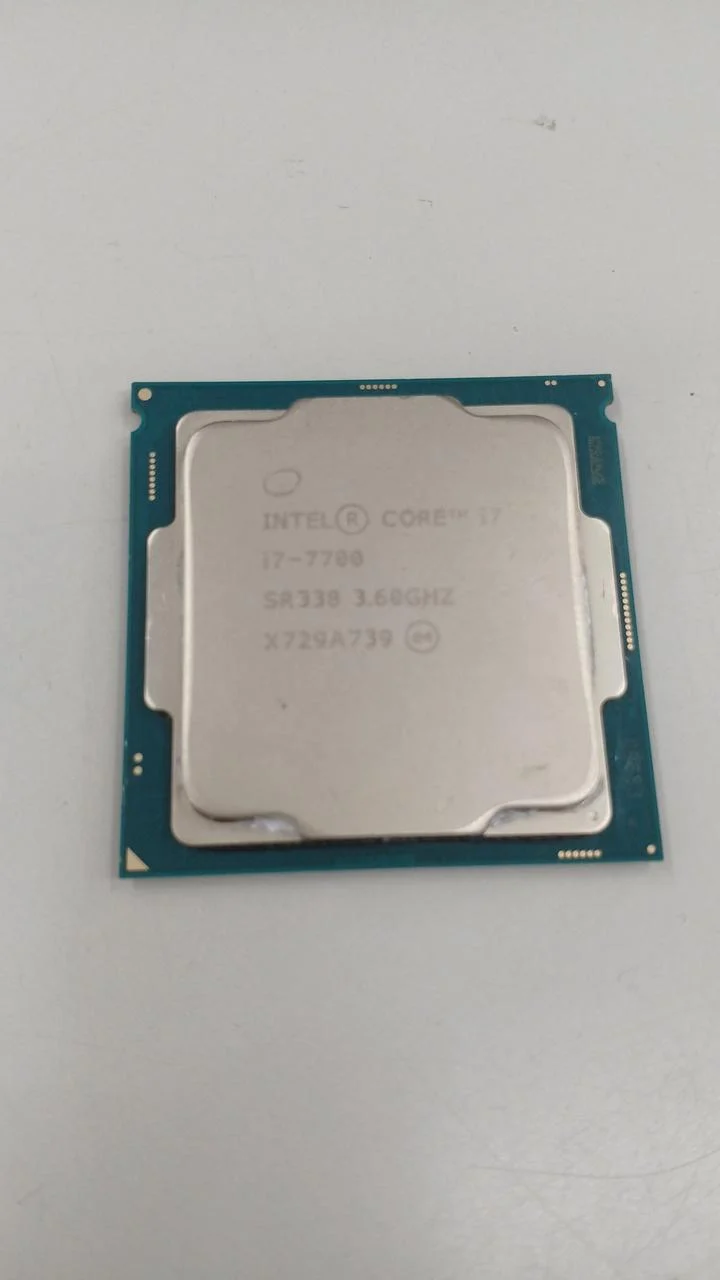 Intel CPU Core i7-7700 @ 3.60 GHz