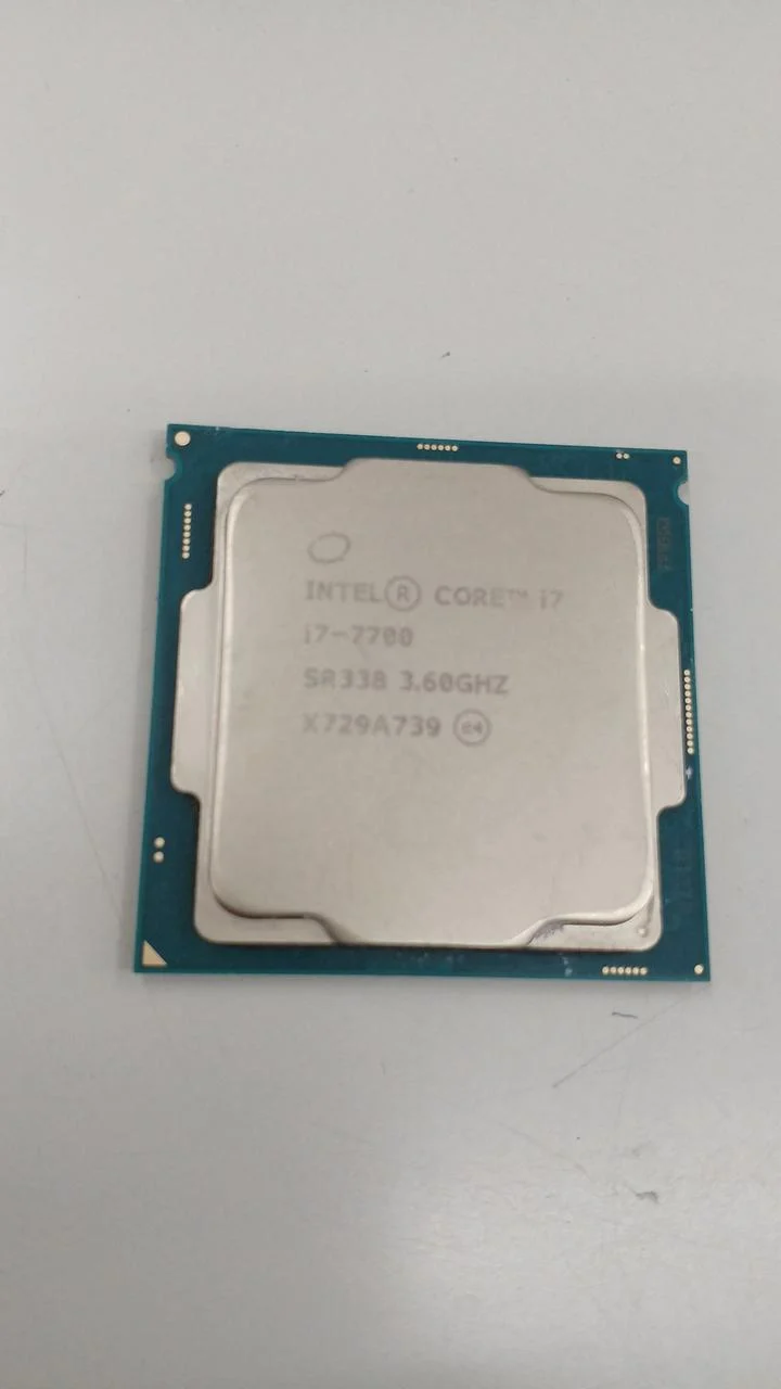 Intel CPU Core i7-7700 @ 3.60 GHz