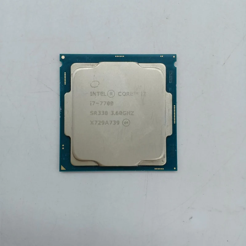 Intel CPU Core i7-7700 @ 3.60 GHz