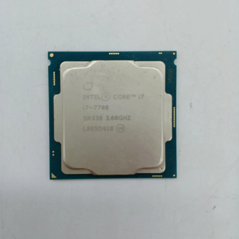 Intel CPU Core i7-7700 @ 3.60 GHz