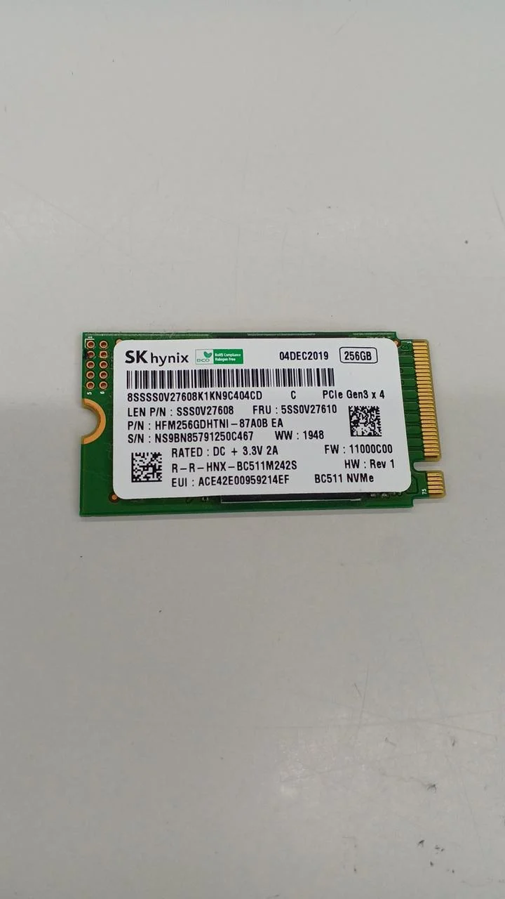 SK HYNIX M.2 256GB HFM256GDHTNI-87A0B