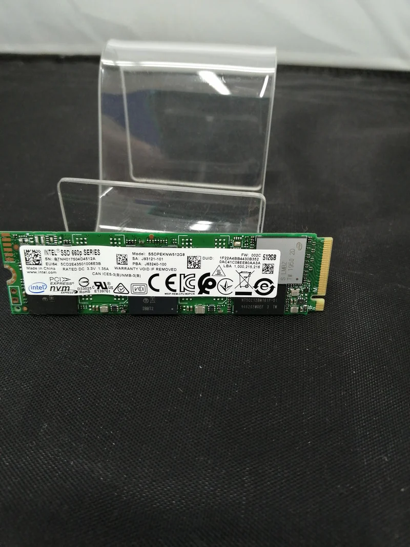 Intel M.2 SSD SSDPEKNW512GB