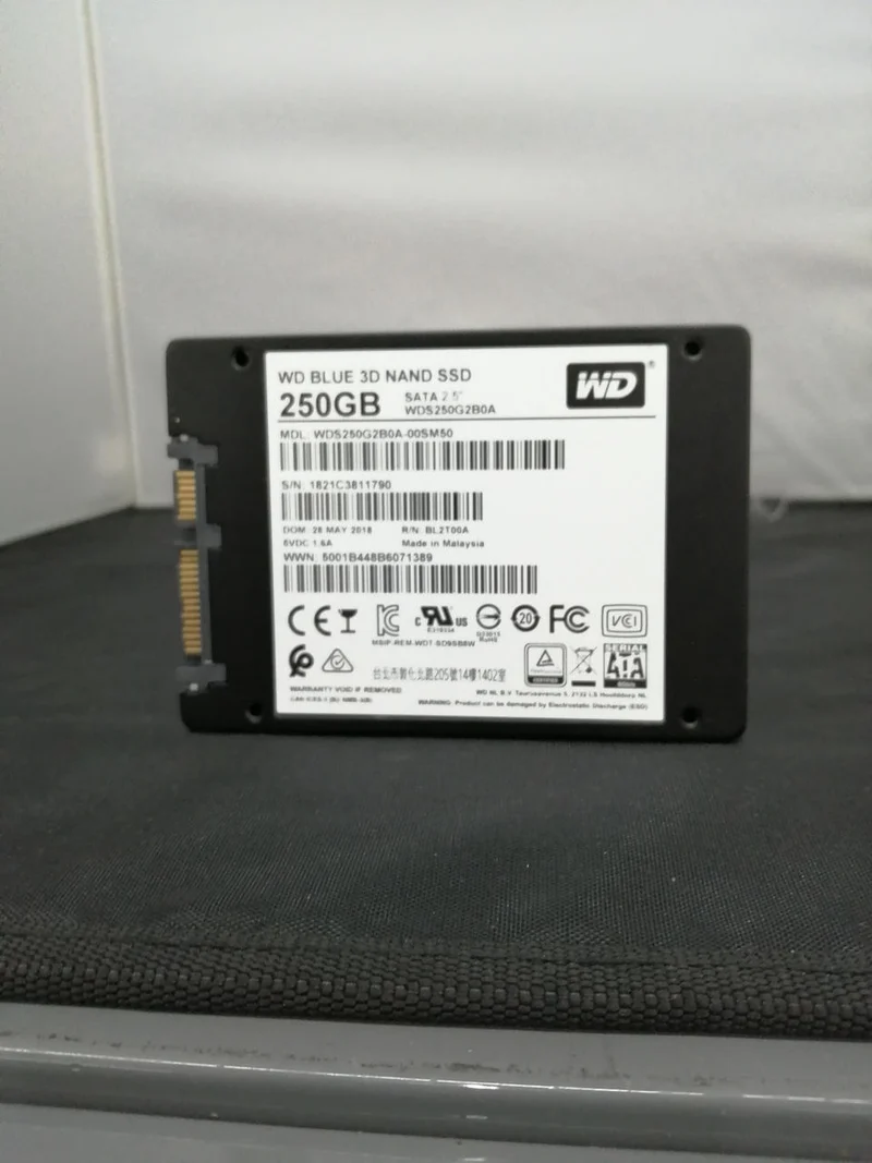 WD SSD 250 GB 2.5-Zoll SSD