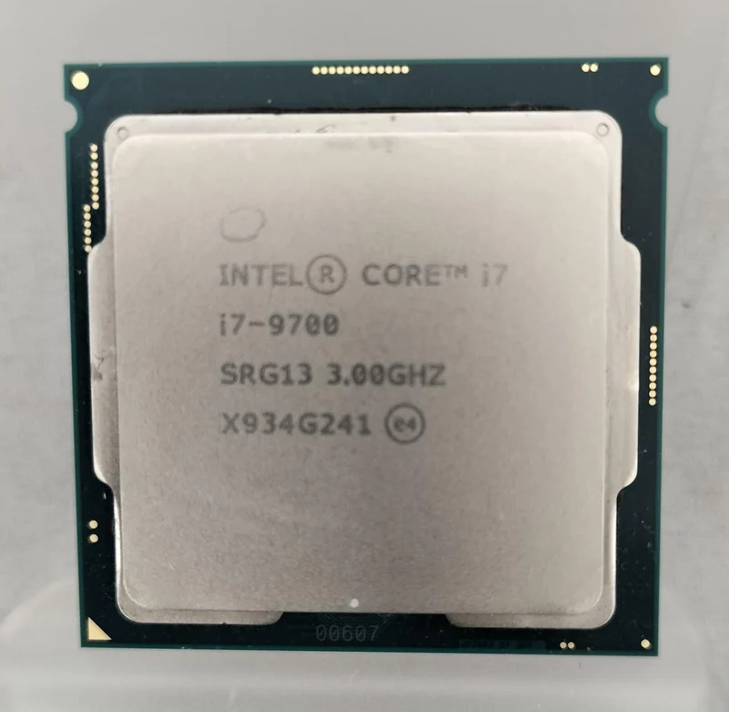 Intel Core i7 9700 CPU