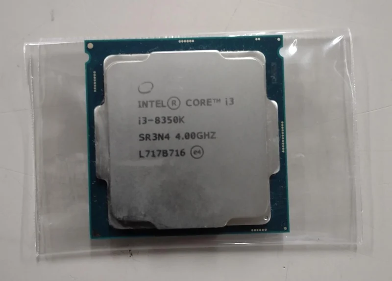 Intel CPU i3-8350K