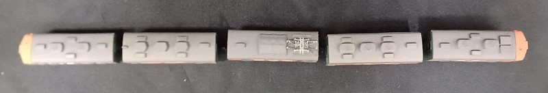 BANDAI 165 Serie Shonan Color 5-Wagen-Set B Zug Shorty