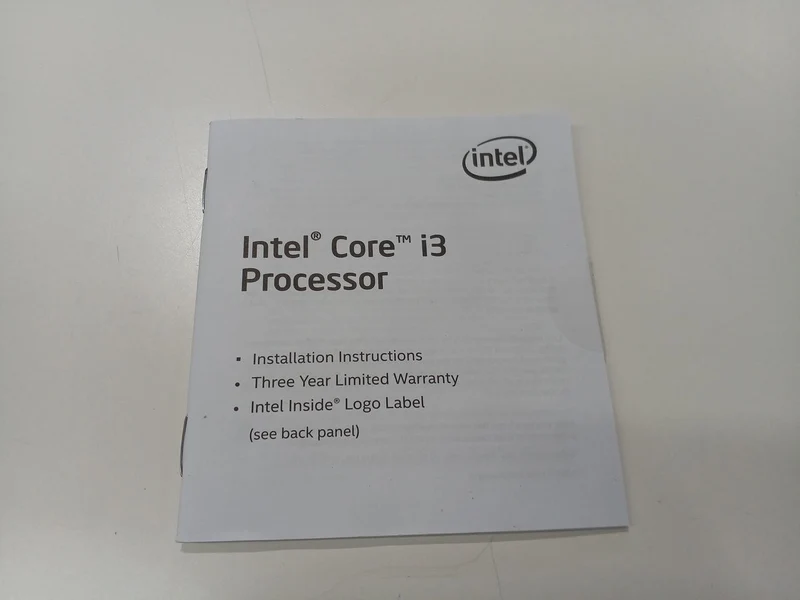 Intel Prozessor Core i3-7100 3.9 GHz