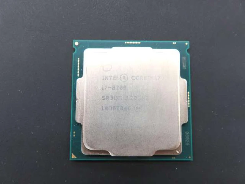 Intel Core i7-8700 3.20 GHz CPU