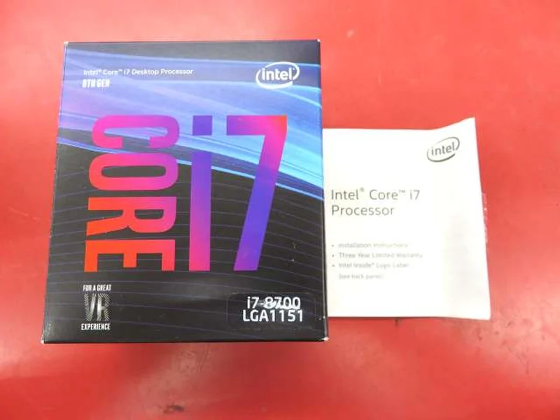 Intel Core i7-8700 3.20 GHz CPU
