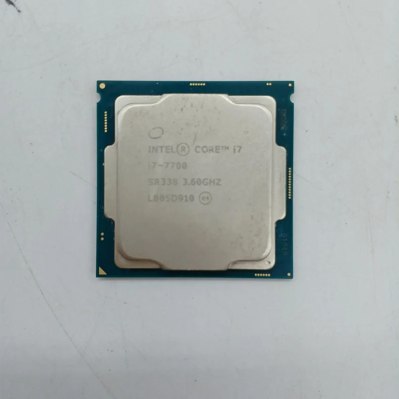 Intel CPU Core i7-7700 @ 3.60 GHz