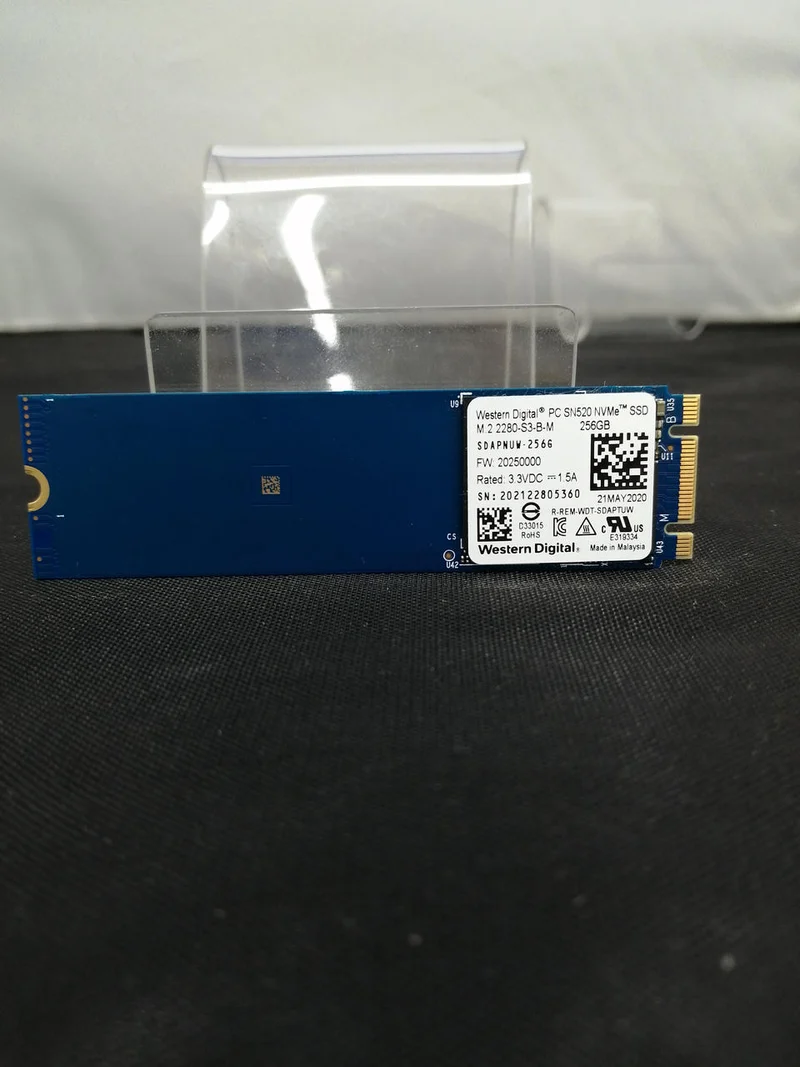 WD SATA M.2 SSD (256 GB) M.2 2280-S3-BM