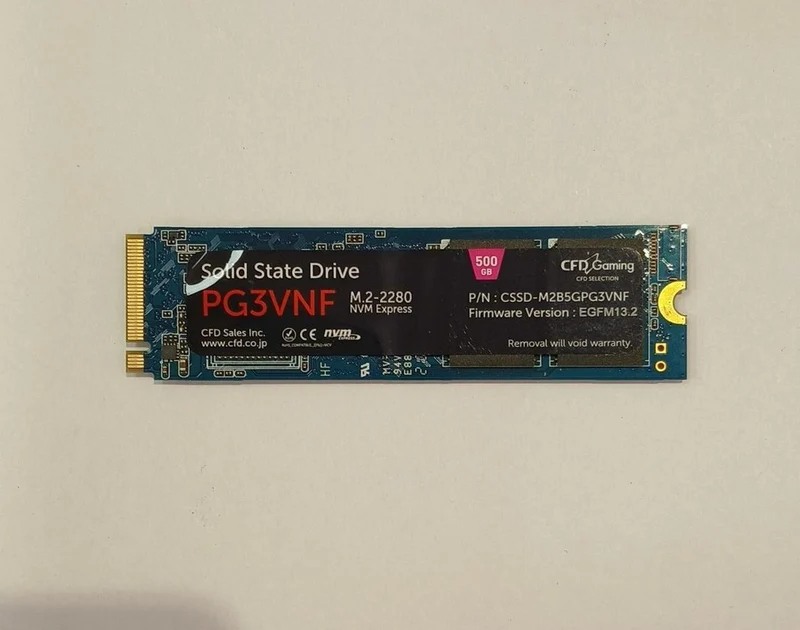 PHISON M.2 SSD 500GB PG3VNF