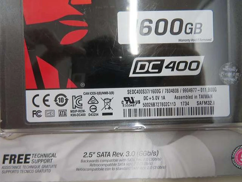 KINGSTON [Ungeöffnet] 1.6 TB 2.5-Zoll SSD SEDC400S37/1600G