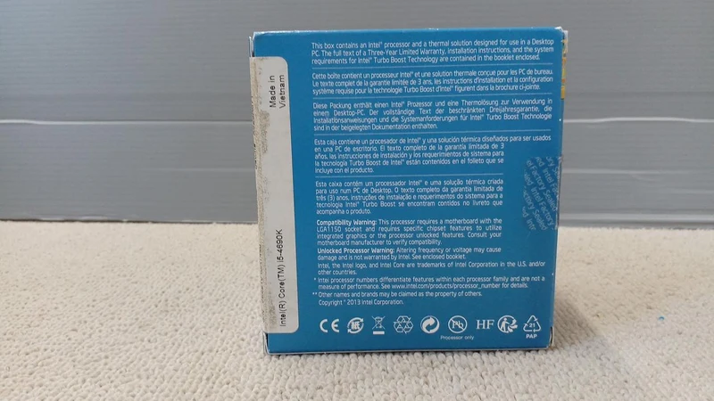 Intel Core i5-4690K CPU