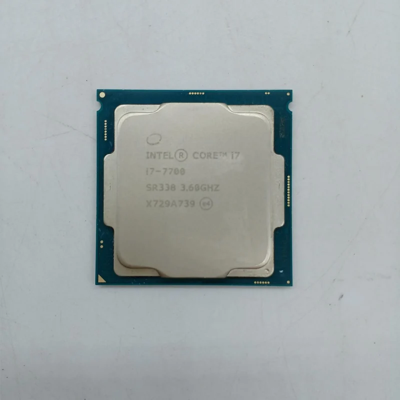 Intel CPU Core i7-7700 @ 3.60 GHz