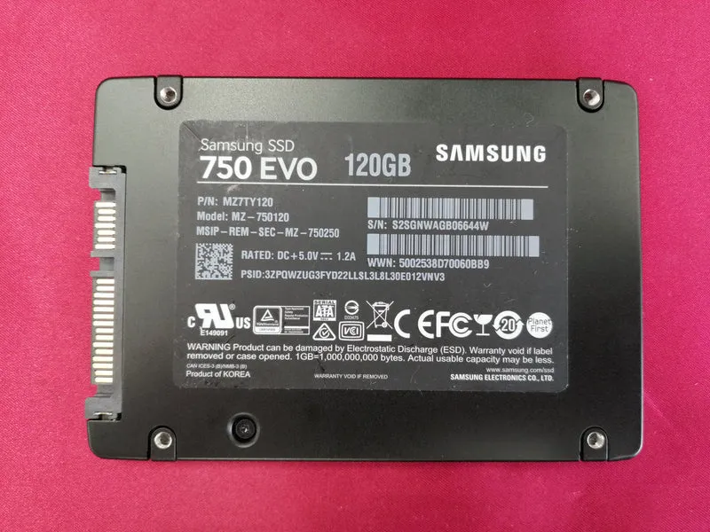 SAMSUNG SSD MZ-750120
