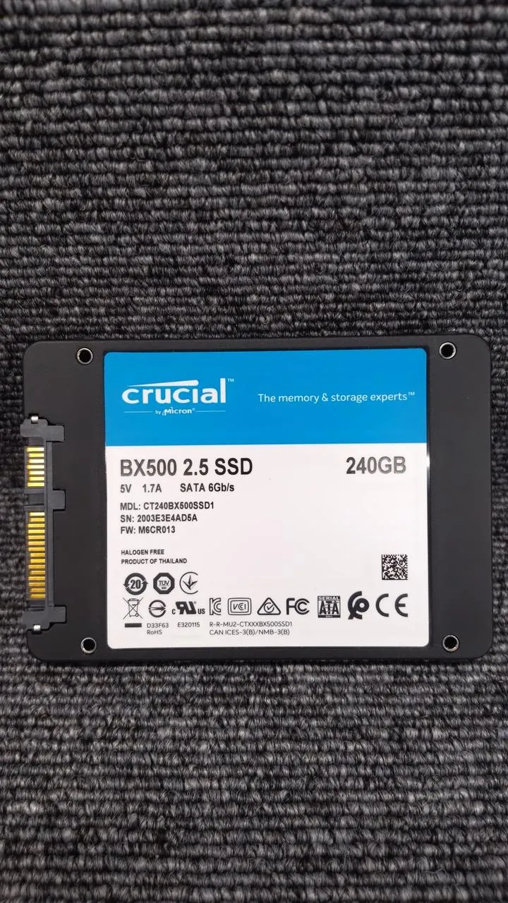 CRUCIAL SSD CT240BX500SSD1