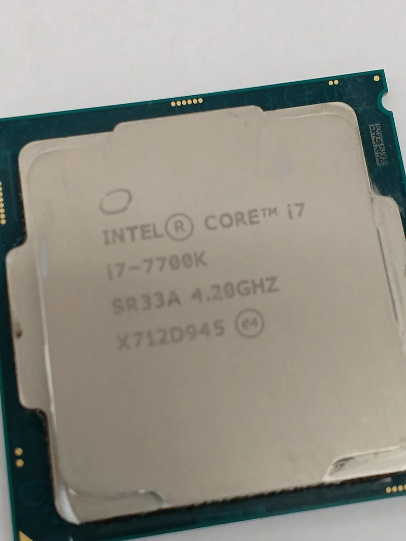 Intel Core i7-7700K CPU