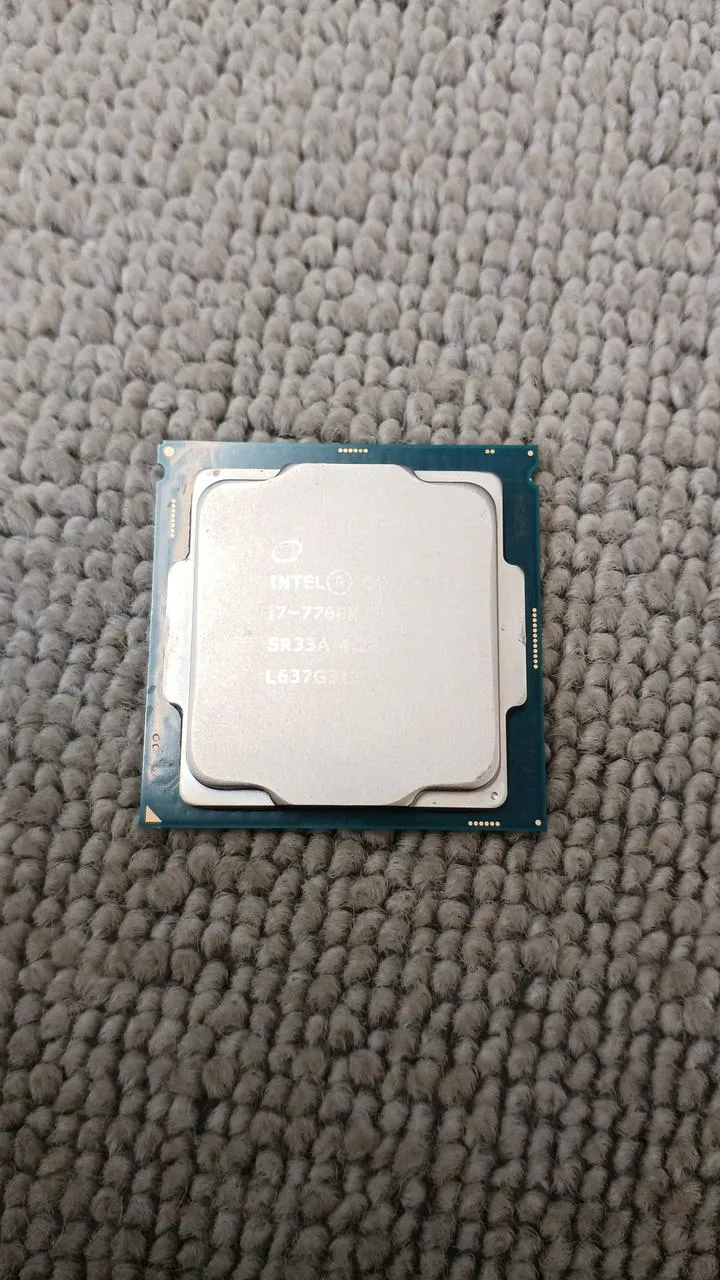Intel CPU i7-7700K