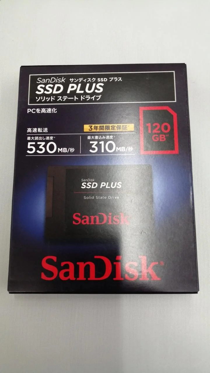 SanDisk SSD PLUS SDSSDA-120G-J27
