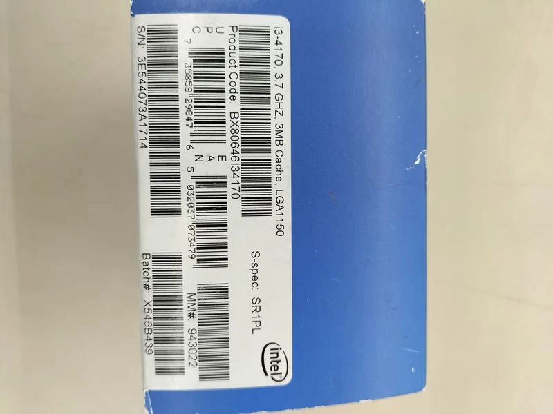 INTEL CORE I3 I3-4170 3.7 GHz 3 MB LGA1150